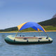UV Protective Sun Shade for Inflatable Boat, Coated PVC Material
