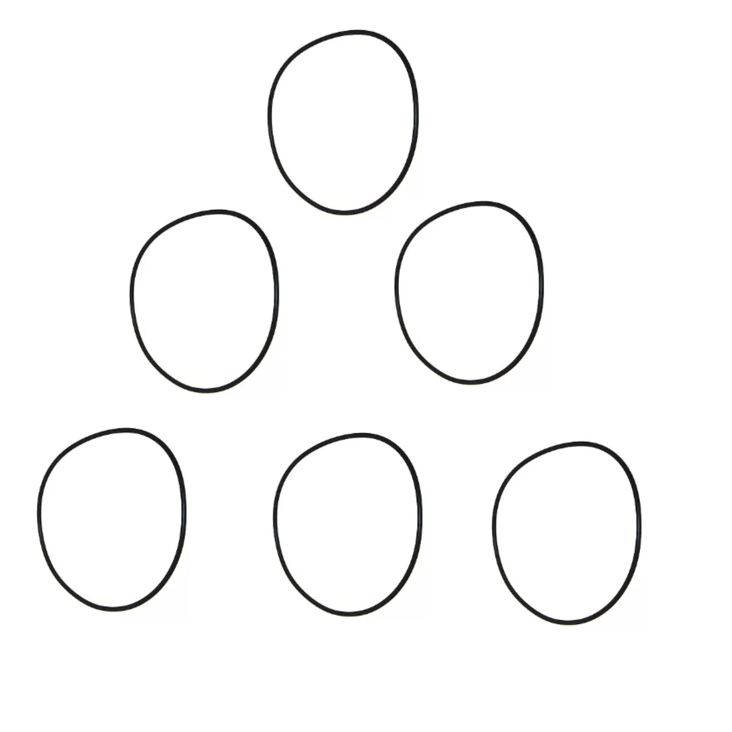 O-Ring Cylinder Head for Evinrude Johnson OMC 335523, 1990-2000 Models