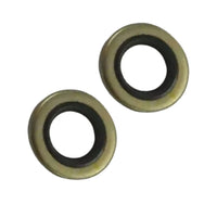 Oil Seal for OMC Evinrude Johnson 9.9/15HP Outboard (2Pcs)