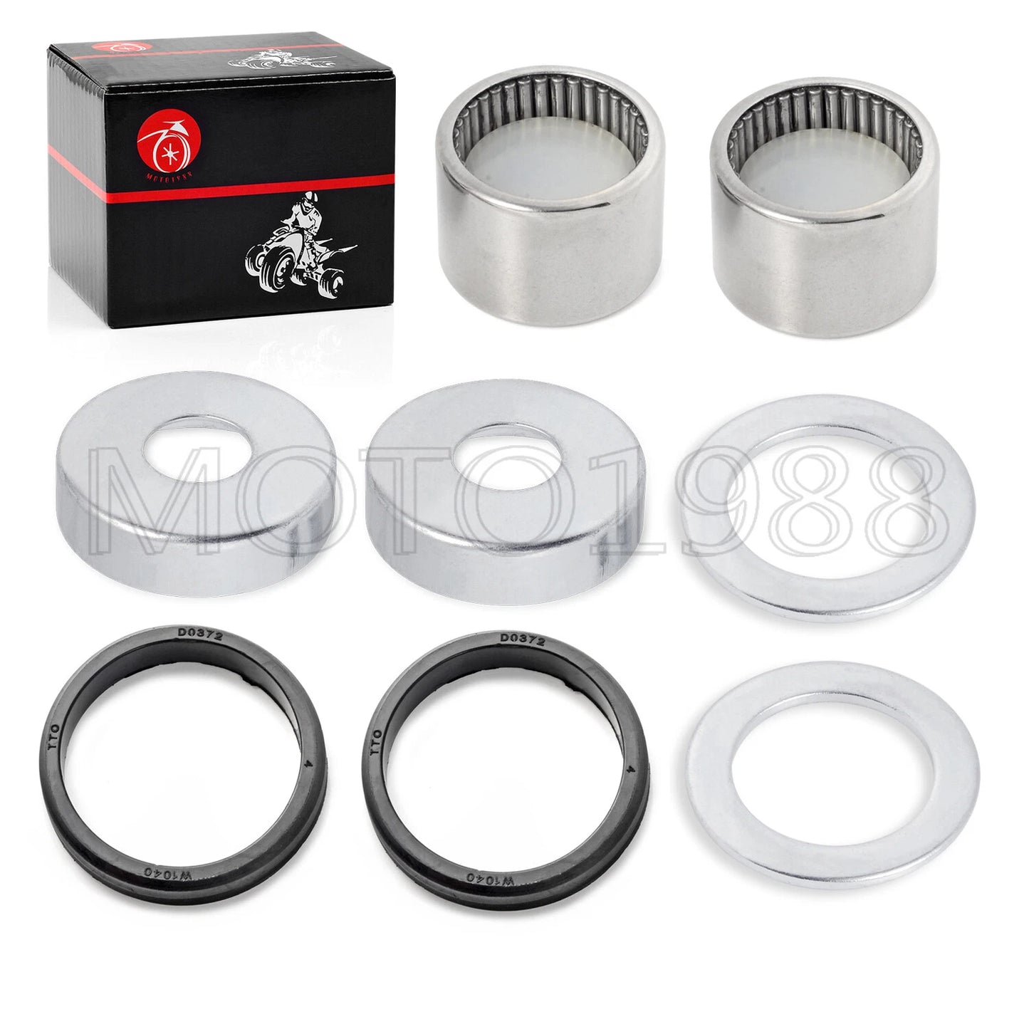 Rear Swingarm Bearing Seal Kit for Yamaha Warrior 350/Raptor 350 YFM350