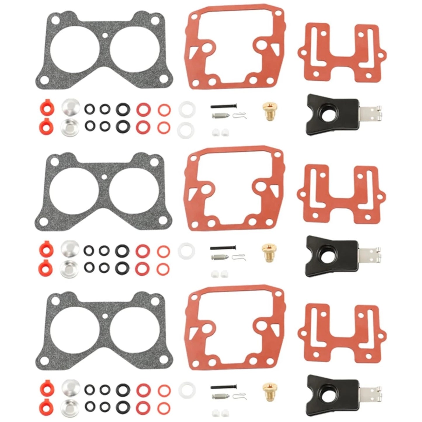 CARB Repair Rebuild Kit for Johnson/Evinrude (3 Pack)