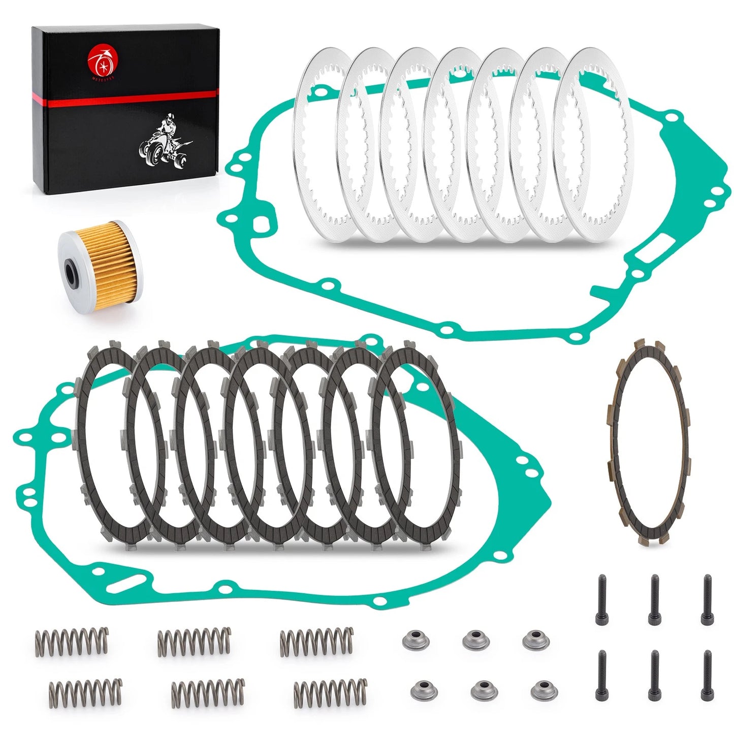 Clutch Friction Plates & Gaskets for Polaris Predator 500 (2003-2007)
