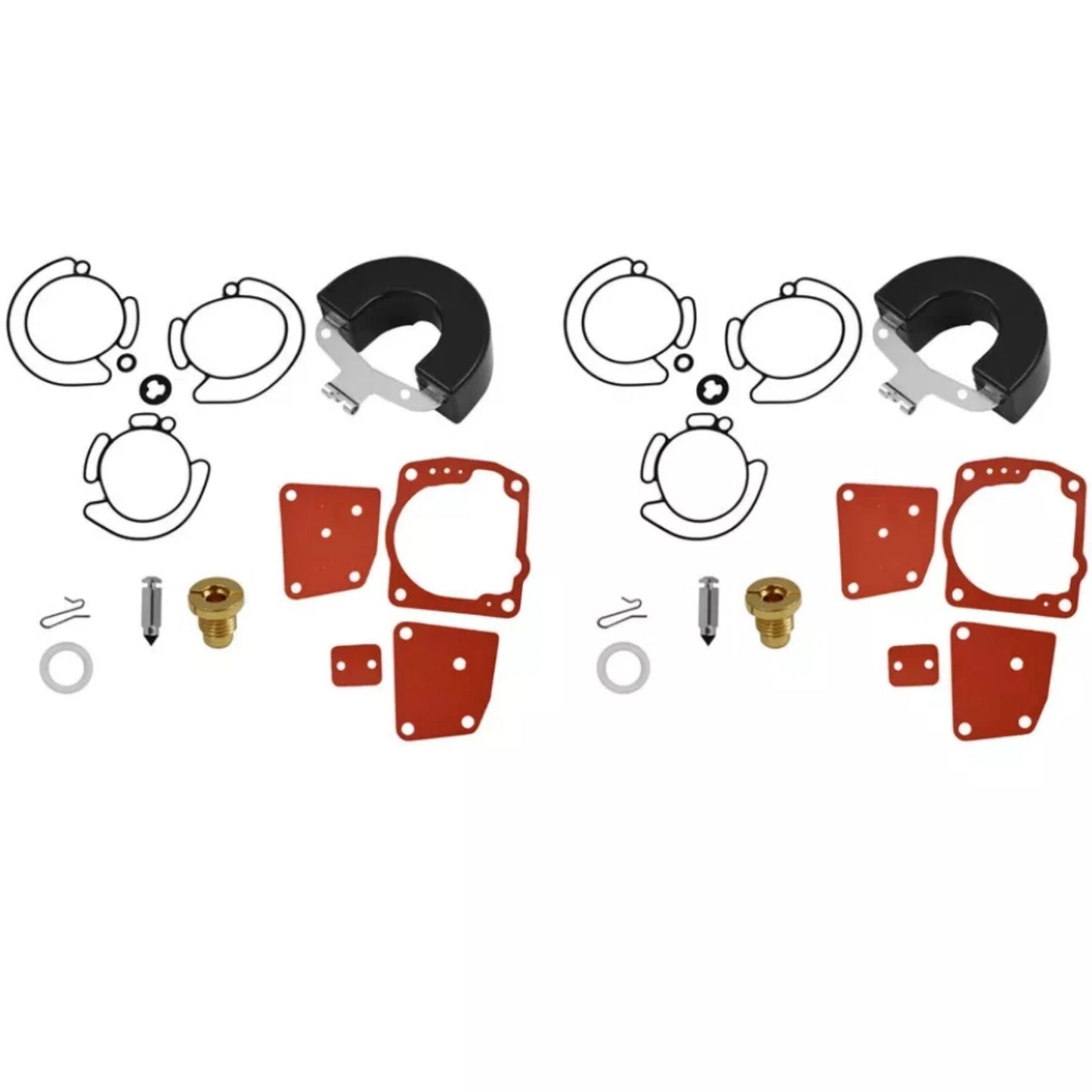 Carburetor Rebuild Kit for Johnson Evinrude V4/V6 90-175HP (2X)