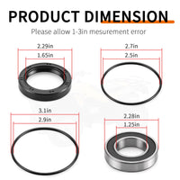 Rear Left Axle Wheel Bearing & Seal for Honda Foreman 450 TRX450FE/FM/ES/S 98-04