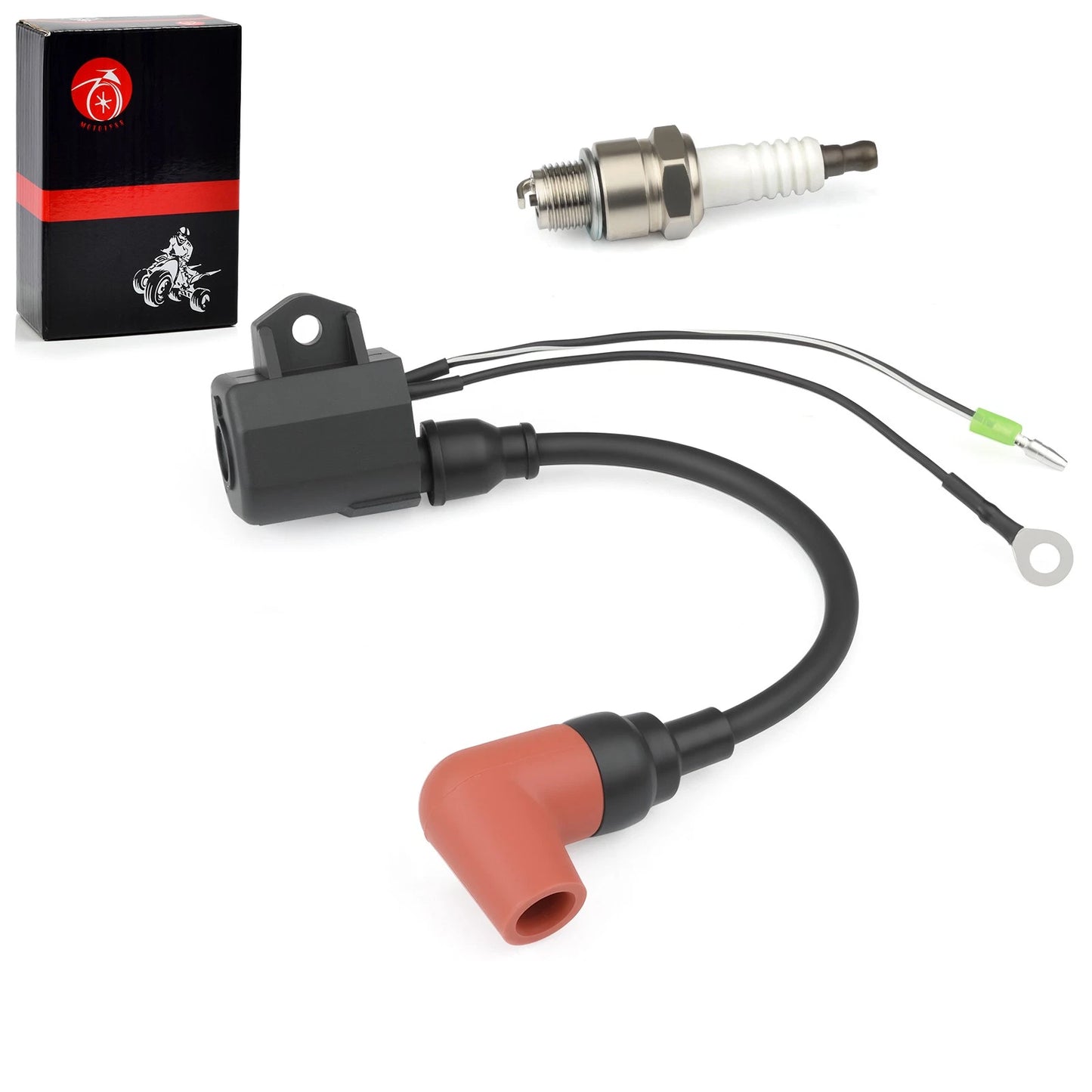 Ignition Coil for Yamaha 2-Stroke 55HP-90HP Outboards 1992-2009