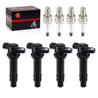 4Pcs Ignition Coils for Yamaha 6B6/6D3 2000-2023