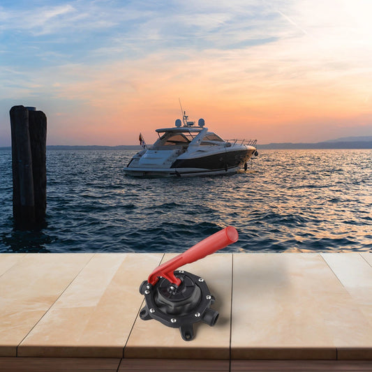 Compact Design Manual Diaphragm Bilge Pump 12 GPM for Boats