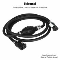 5/16" Marine Outboard Fuel Hose Assembly w/ Primer Bulb for OMC/Mercury