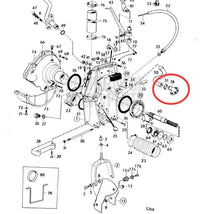 Water Hose Connector for Volvo Penta 854031/851766/897600 (Gasket)