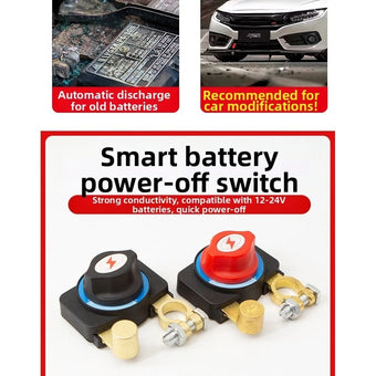 compare product Heavy Duty Battery Disconnect Switch for Car/Truck/SUV/Boat 12V