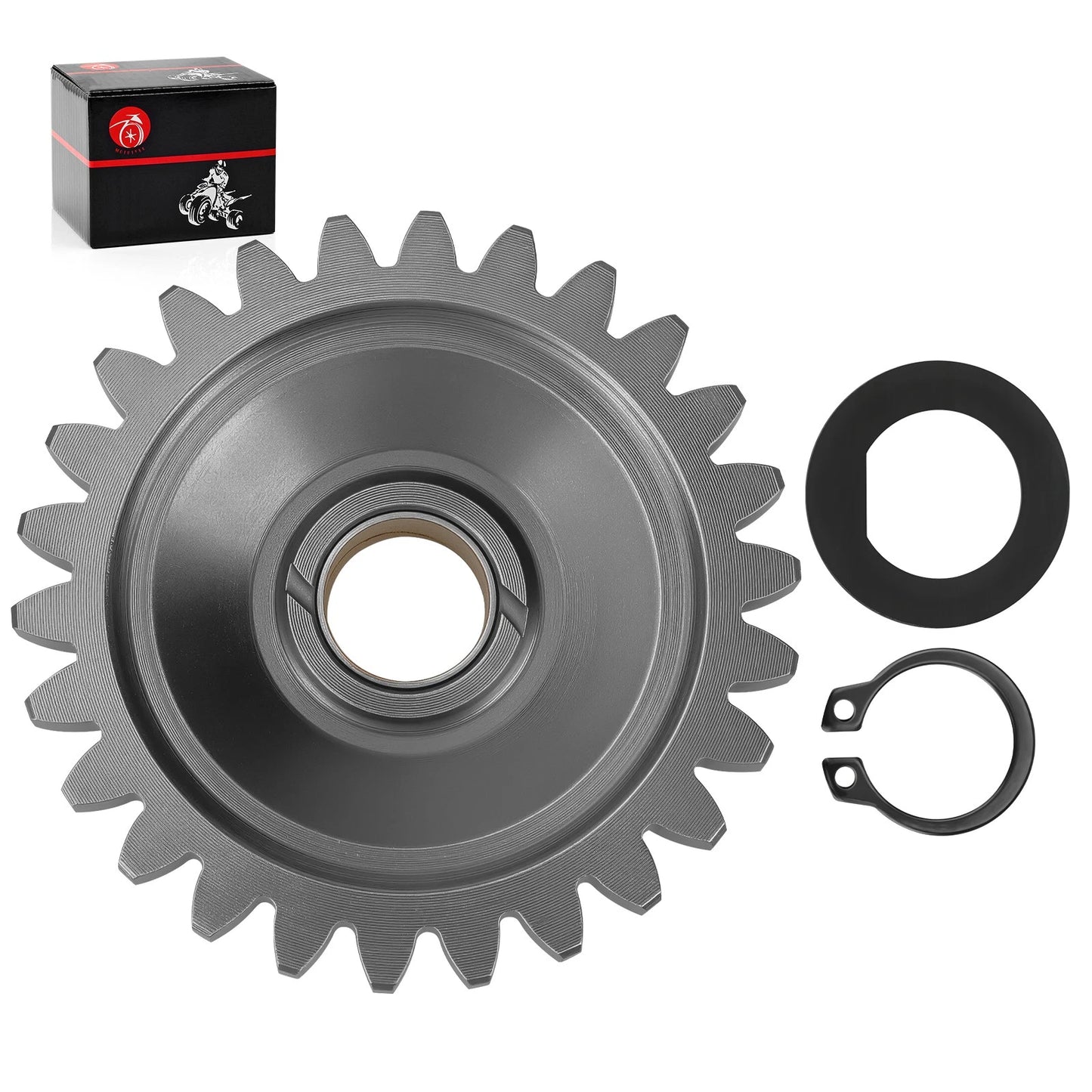 Yamaha Banshee 350 Idle Gear Starter Idler Kicker & Washer C Clip (1987-2006)