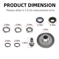 Rear Differential Rebuild Kit for Honda Sportrax 250 TRX250EX 2001-2008
