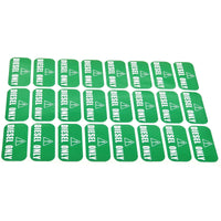 DIESEL ONLY Vinyl Stickers - Decals - Labels for Safety Truck Oil Gas 24PCS