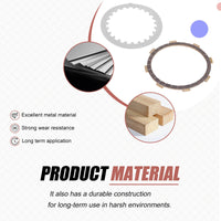 Heavy Duty Clutch Friction Plates Spring Gasket Kit for Yamaha TTR125L 2000-08