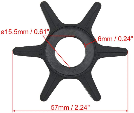 Water Pump Impeller for Mercury/Chrysler/Force 25-50HP