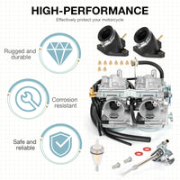 Carburetor Fuel Petcock Intake Manifold for Yamaha V-Star 650 XVS650 98-14