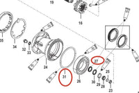 Lower Unit Oil Seal for Mercury Mariner VERADO 300HP