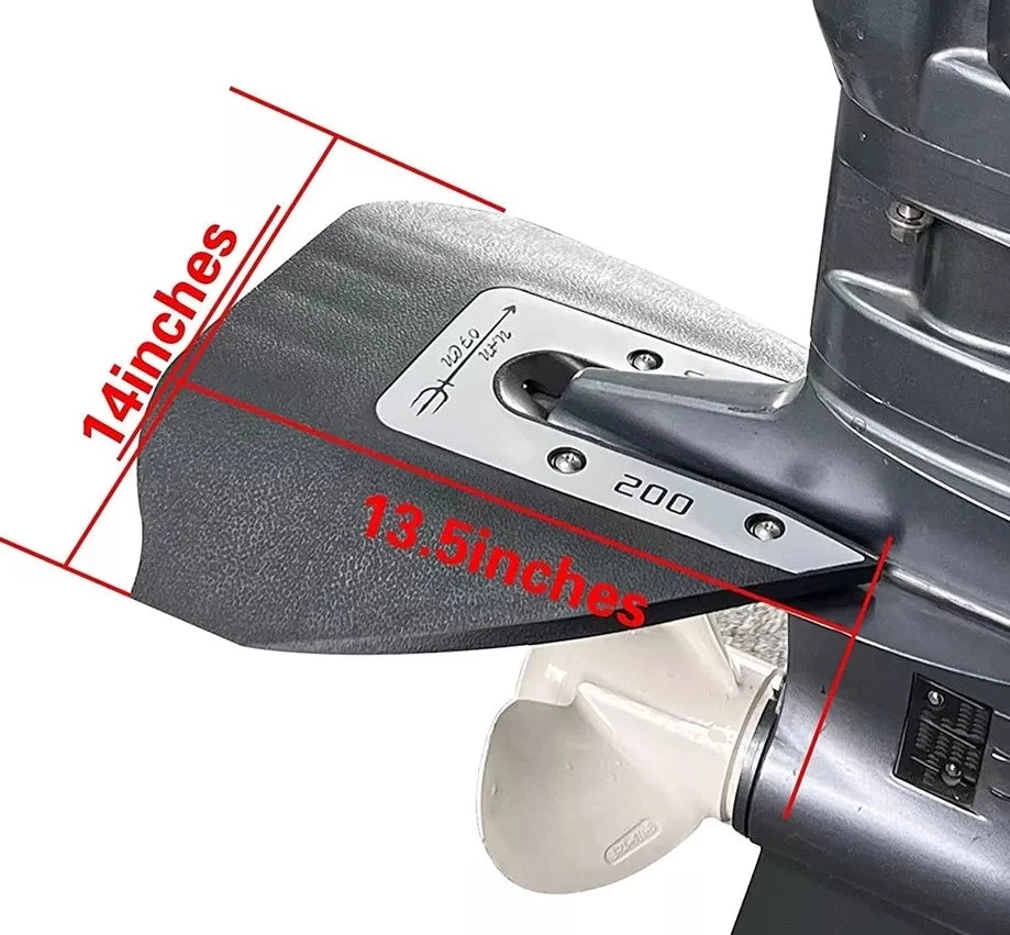 Hydrofoil Stabilizer for Yamaha/Mercury/Johnson Outboards 8-40HP