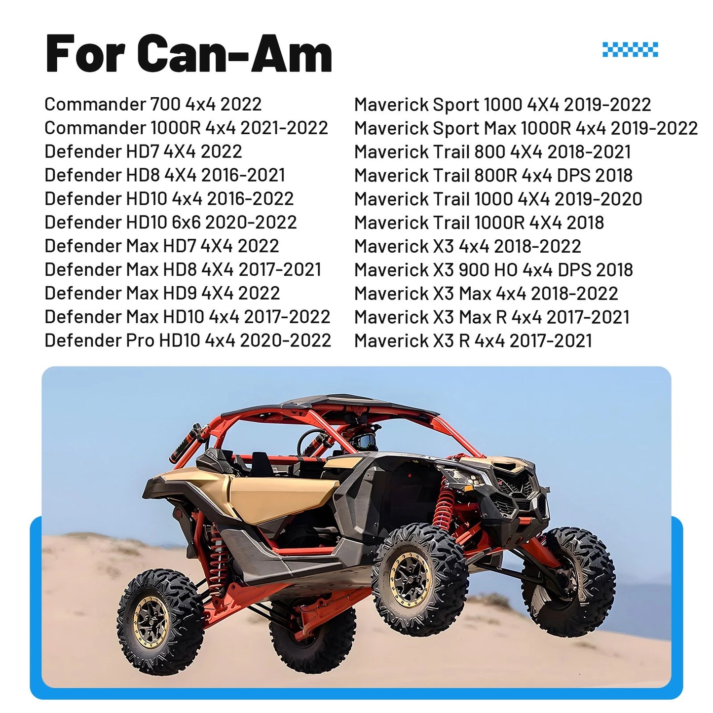 Bearing for Can-Am One Way Clutch for Maverick Sport 1000/1000R 2019-2022