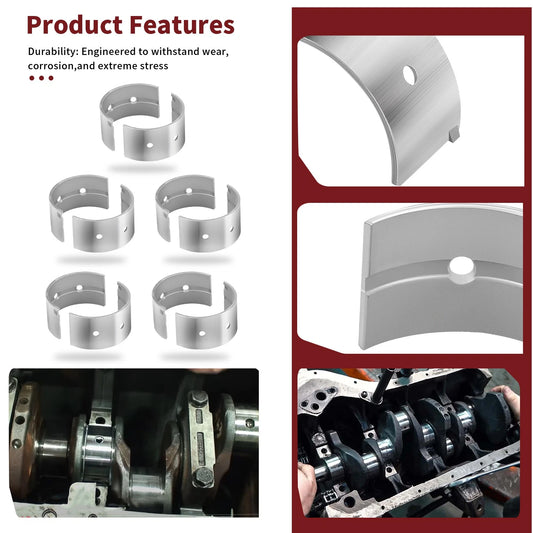 10pcs Crankshaft Main Bearing for Yamaha 1800 WaveRunner FX/VX/VXS/VXR/FZR/FZS