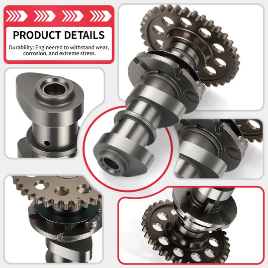 Intake Exhaust Camshaft & Timing Chain for Kawasaki KFX400 (2003-2006)