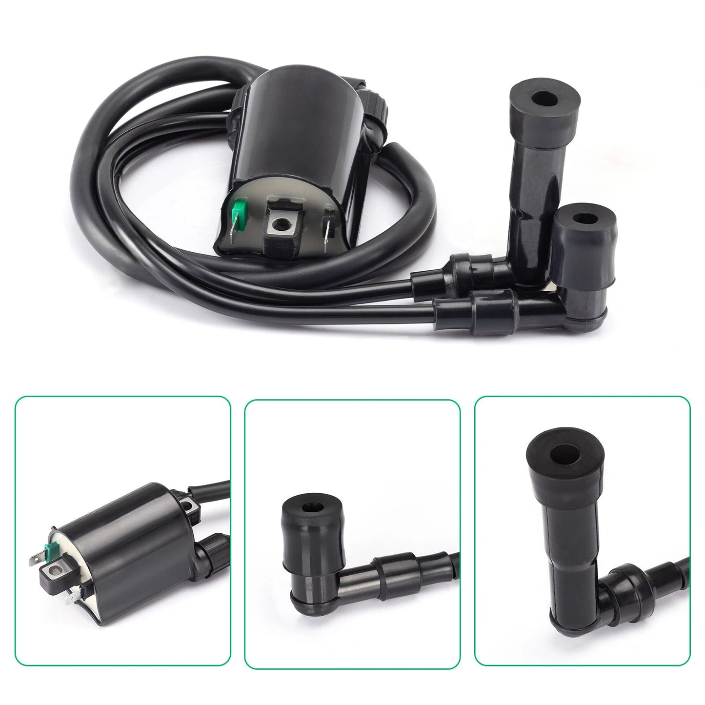 Ignition Coil & Spark Plug for Kawasaki VN1500 Vulcan 1500 Drifter (1999-2005)