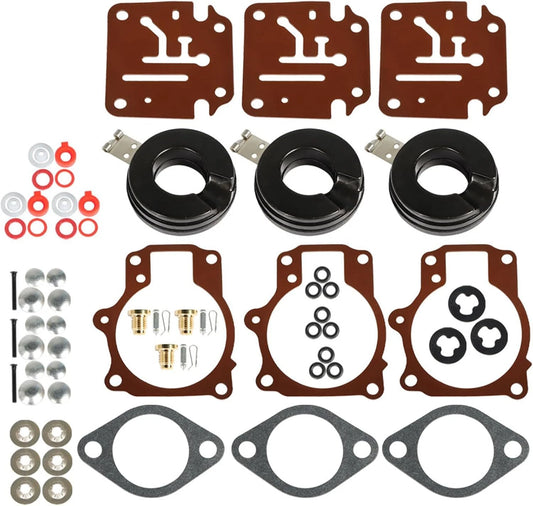 Carburetor Rebuild Repair Kit for Johnson Evinrude 65-75HP (1968-1992)