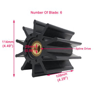 Marine Impeller for Sherwood G2201/G22011-01/G22012X (HP Range)