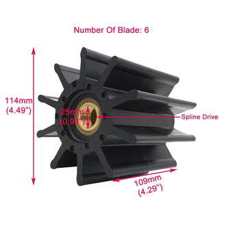 compare product Marine Impeller for Sherwood G2201/G22011-01/G22012X (HP Range)