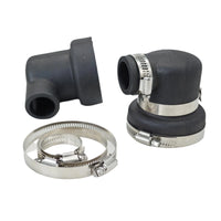 90° Heat Exchanger End Cap for Volvo Penta 28mm/70mm ID (2 Pcs)