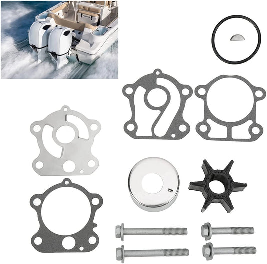 Yamaha 75-90HP Water Pump Impeller Kit for 2-Stroke Outboards