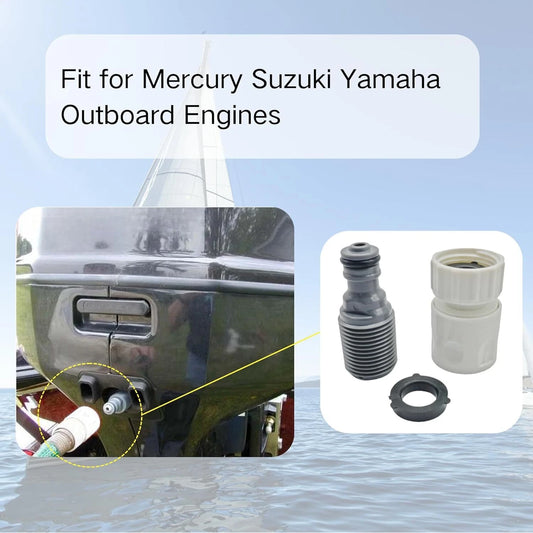 Marine Quick Flush Kit for Mercury/Yamaha Outboards