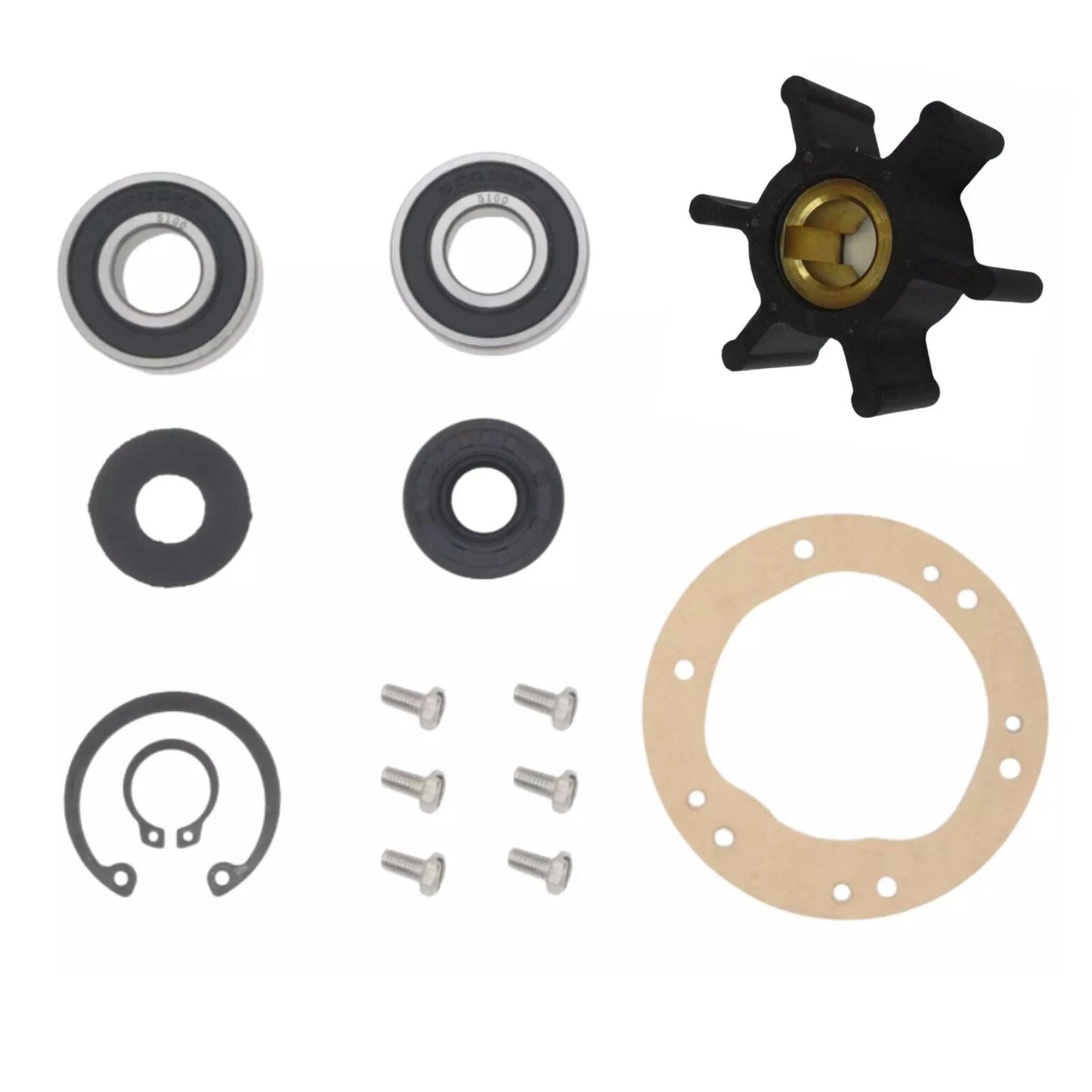 Minor Rebuild Kit for Yanmar Marine Sea Water Pump