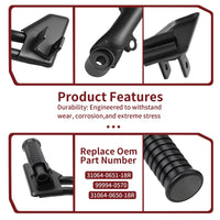 Passenger Footpeg Assemblies for Kawasaki Vulcan S 650 ABS (2015-2023)