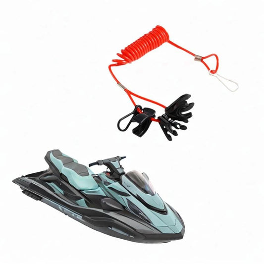 Boat Outboard Kill Switch Lanyard with 7 Keys for Mercury/OMC/BRP Models