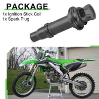 Ignition Coil for Kawasaki KX250F 2006-2010 - KX 250F Spark Plug Cap Stick