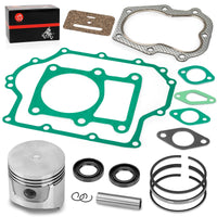 Engine Piston Gasket Rebuild Kit for Club Car Gas Golf Cart 1986-1991