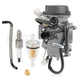 Carburetor with Fuel Filter & Spark Plug for Suzuki DR-Z400S (2001-2018)