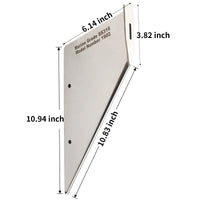 Skeg Guard for Yamaha 150-175/300HP 2/4-Stroke Stainless Steel