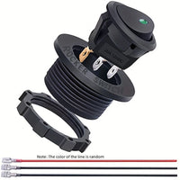 Toggle Switches 12V 20A with LED for Boat/Car Electrical Systems