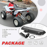 Airbox Lid & Snorkel Clamps for Yamaha Banshee 350 YFZ350 (1987-2006)