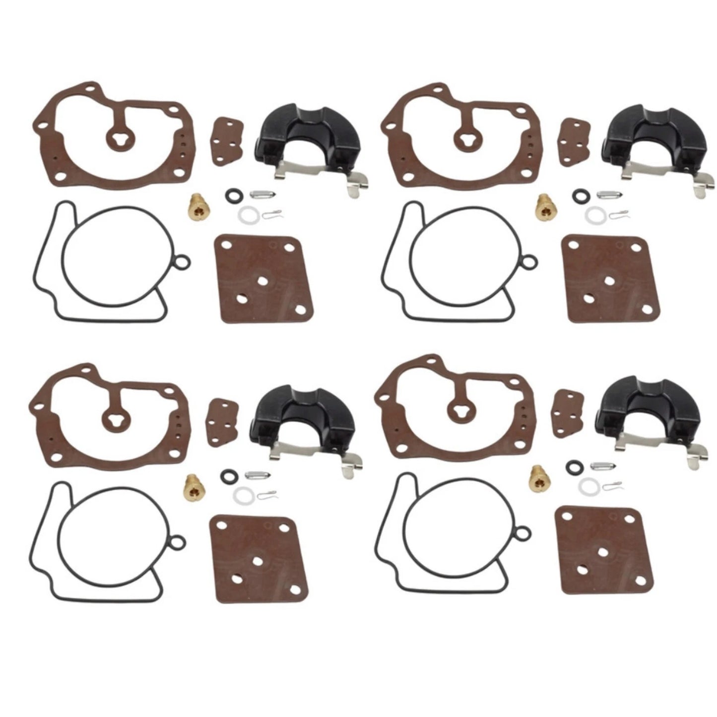 Carburetor Repair Kit for BRP OMC Johnson Evinrude (4 Sets)