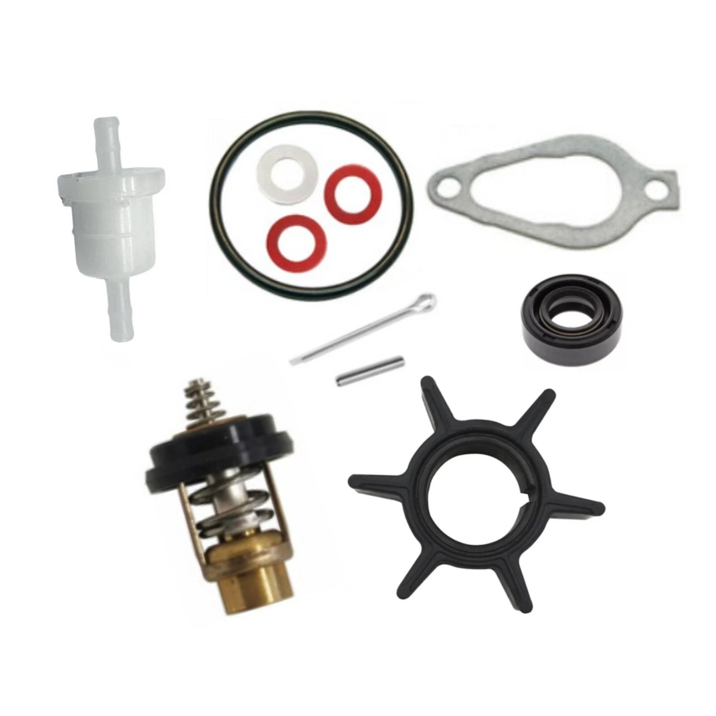 Outboard Maintenance Repair Kit for Mercury Mariner MFS 4-6HP