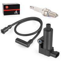Ignition Coil & Spark Plug + Wire Cap for MTD Cub Cadet Challenger 500 UTV