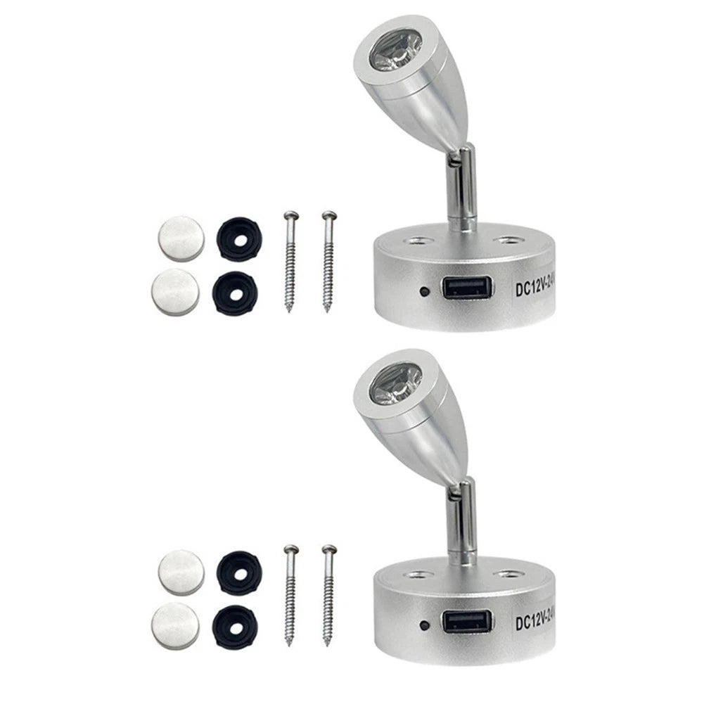 12V Flexible Adjustment Lamp for Boats/Campervans - Lighting Solutions