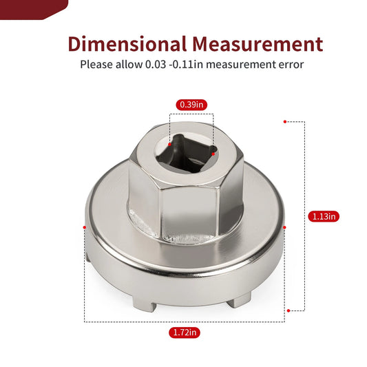 Rear Wheel Bearing Seal Retainer Tool 44mm for Honda CR500R (1984-2001)