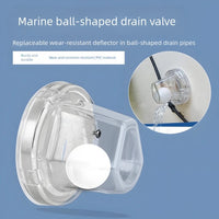 118" Boat Self Bailing Scupper Valve with Anti Reflux for All Models