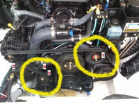 Marine Serpentine Belt Pulley for MerCruiser 5.7/5.8/8.1L