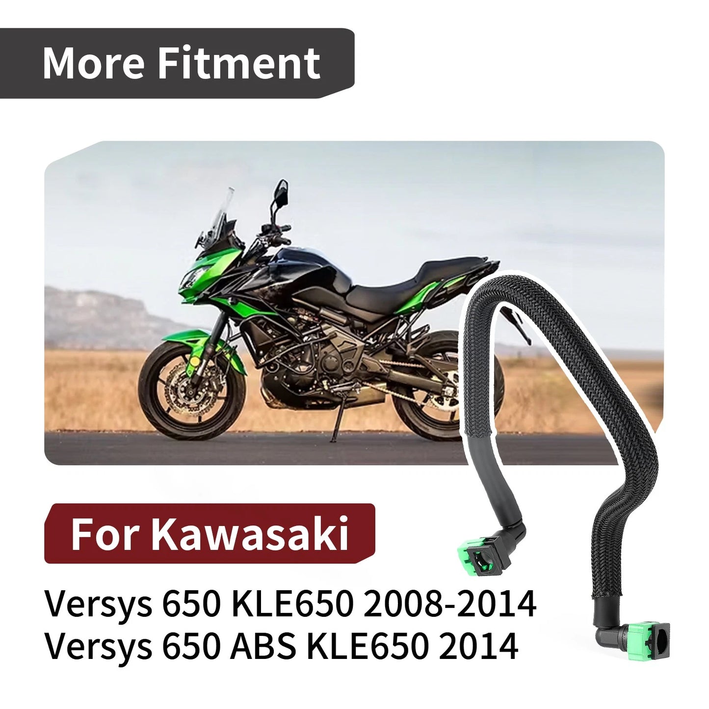Fuel Hose for Kawasaki Versys 650 KLE650 (2008-2014)