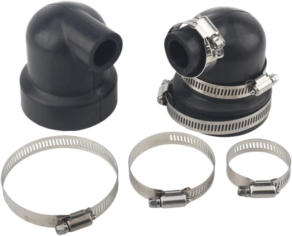 2Pcs Heat Exchanger End Cap for Volvo Penta MD2010/MD2020/MD2030 Motors